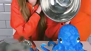 Chocolate ???? VS Real Food Challenge _shorts(360P).