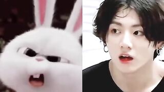 When _JK_ Meets _SnowBall_ AHH Correction Needed.,. When BUNNY Meets BUNNY????????????????????