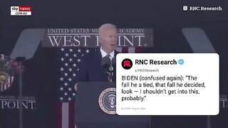 'Confused' Joe Biden ripped apart by critics in latest gaffe speech
