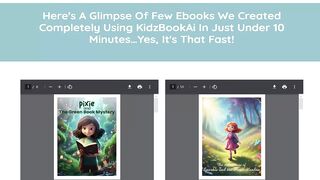 KidzBookAi Review - Effortless Children's eBook Creation with Ai