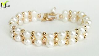 Bracelet making tutorial __ how to make easy bracelet __