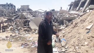 Displaced Palestinian reflects on loss and injustice faced in Khan Younis