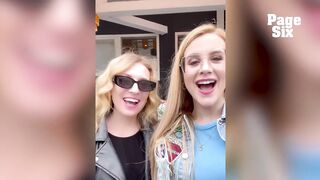 We tried sandwiches at ‘Something About Her’ in LA and Ariana and Katie were there too