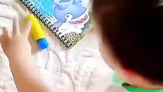 كتاب التلوين والرسم السحرى للاطفال