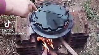 Fazendo Waffles a moda antiga o melhor que há