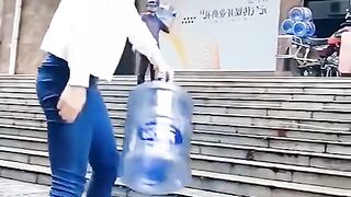 Girl with amazing skills!