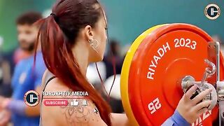 COMPILATION Women's Heavy Squats  Riyadh 2023