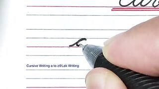 Cursive writing a to z _ Cursive writing abcd _ English small letters _ Cursive handwriting abcd(360P).