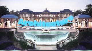 Outstanding Gigantic Mega Mansion Design Proposal Le Domaine Des Chênes
