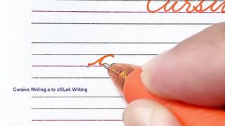 Cursive writing a to z _ Cursive abcd _ Cursive handwriting practice _ Cursive small letter abcd(360P).