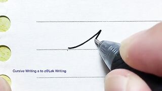 Cursive writing a to z _ Cursive writing abcd _ Cursive handwriting practice _Cursive Capital letter(360P).