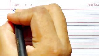 Practice handwriting one page __ Write and improve one page writing __ Handwriting video 2023(360P)