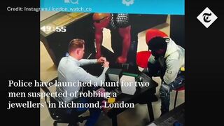 Watch dealer put in headlock during robbery in south-west London