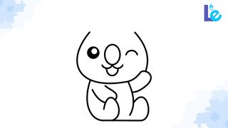 HOW TO DRAW A CUTE KOALA STEP BY STEP
