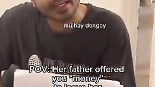 HER Father offered you money to leave her