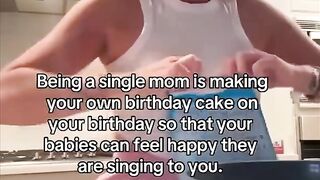 Single Mom Birthday Cake Ex Husband Name