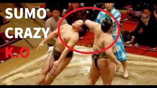 Sumo Wrestling Brutal And Best Knockouts Compilation