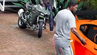 MICHAEL AND PRESIDENT REUNION _ ADONIC PLAYS_ #shortsfeed  #gta5 #vocalstechnovihaan