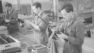 A Production of Armalite AR-10 at gun factory in Netherlands