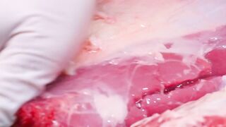 Did you know that a whole steak is brushed with a secret sauce made with moss and slowly roasted in a kiln.