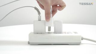 Extra Long Extension Cord 15 ft: 15ft long power cord provides extra cord