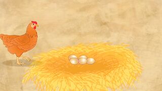 Rooster and cat