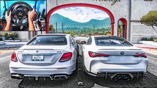 BMW M4 G82 Competition & Mercedes-AMG Brabus 800 - Forza Horizon 5 (Thrustmaster TX) Gameplay