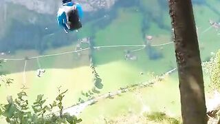 Skydiving in the Mountains