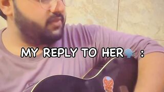 Singing without autotune.