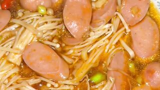Cara memasak jamur enoki
