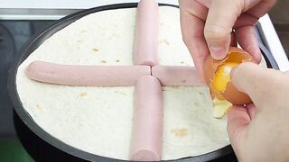 Накройте ЯЙЦА лепешкой!