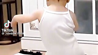 A child who is still young