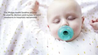 Philips AVENT Soothie Shapes Pacifier, 0-3 Months, Pink/Purple, 4 Pack, SCF194/42