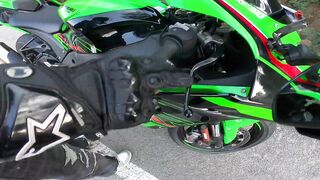 Police Officer Angry Burnout Gone Wrong