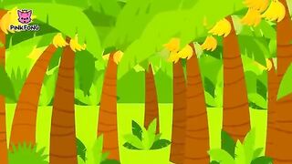Monkey Banana-Baby Monkey | Animal Songs