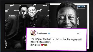 Football Players Pay tribute on Pele's demise