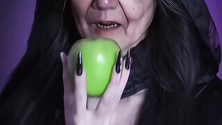 Today there is a new trend of witches eating apples to transform and rejuvenate
