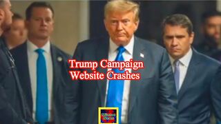Trump campaign website crashes amid flood of donations