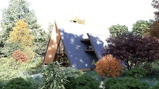 House Tour A-Frame Family home PERFECT Cozy Interior Space & Design