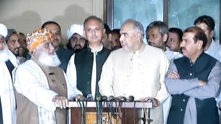 Good News For Imran Khan! Maulana Fazal ur Rehman Big Announcement at Late Night _ Dunya News.