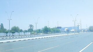 Qatar highway and street view