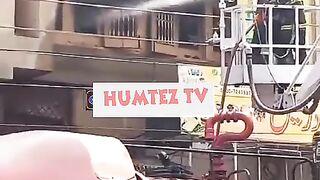 فیصل آباد آمین پور بازار ادریس ڈیکوریشن کی دوکان پر اچانک آگ بھڑک اٹھی