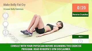 6 Lower belly exercises to make belly cry