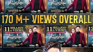 The flawless performances of the cast along with your love have made Jaan Nisar a big hit on YouTube.