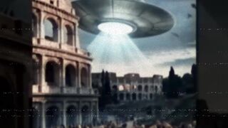 Avistamento de ovni em Roma Italia