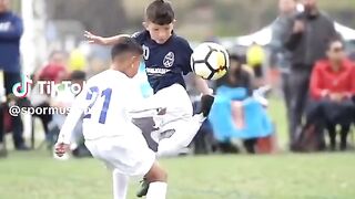 Young football skills