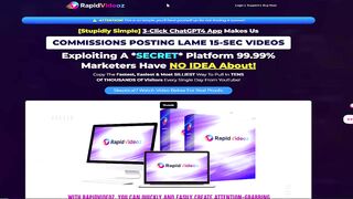 RapidVideoz Review || OTO + 10 Bonuses Included