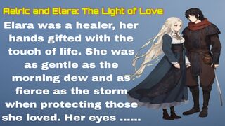 Aelric and Elara The Light of Love learn English through story????