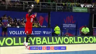CUBA vs BRAZIL _ Highlights _ Men's VNL 2024