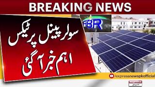 Sales tax on solar panels  Important news